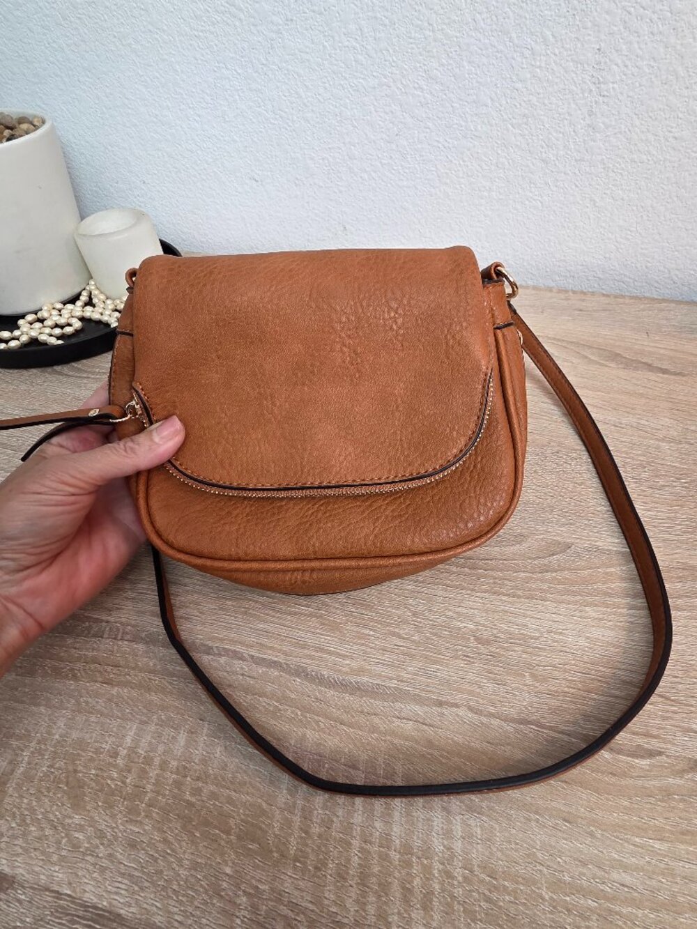 Tan Crossbody Purse